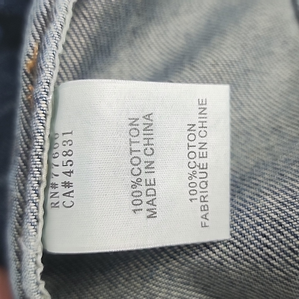Sandrine Rose by Free People boys dont cry distressed jean jacket size m… - Picture 8 of 8